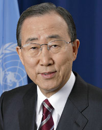 Ban Ki-moon, framkvæmdastjóri Sameinuðu þjóðanna